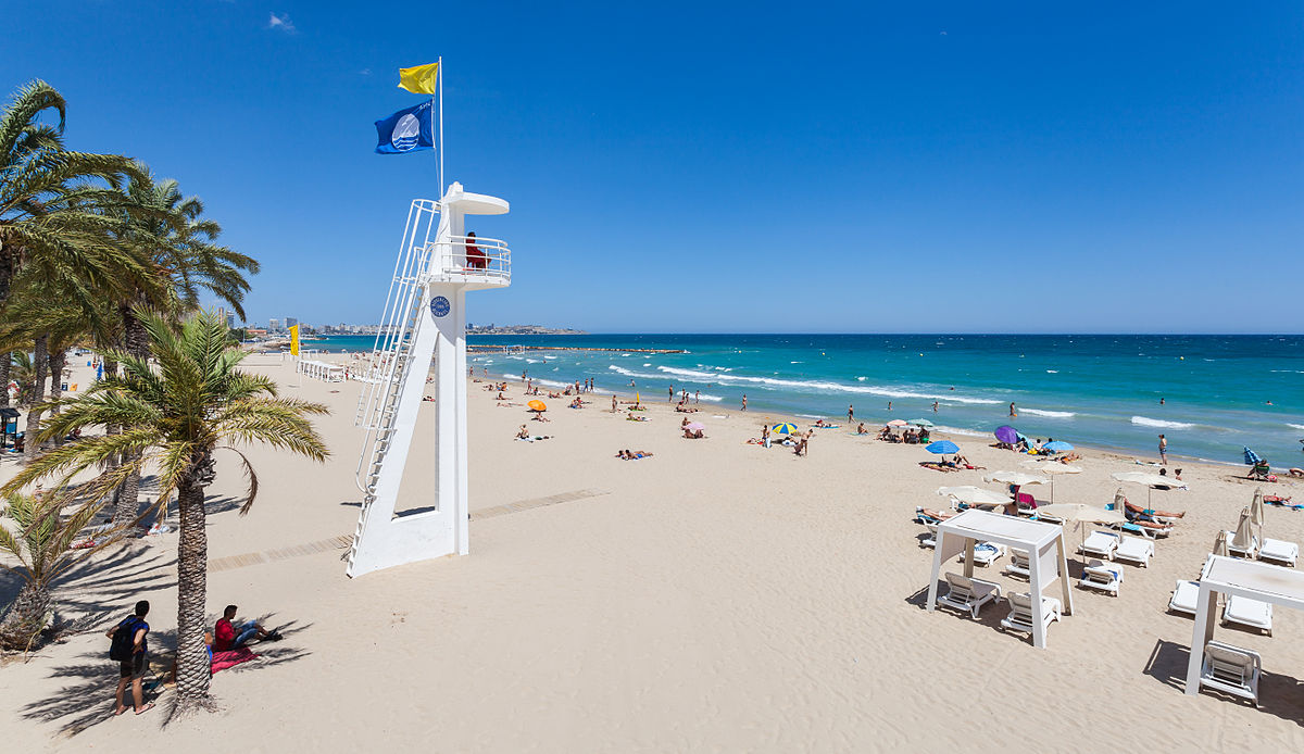 Playas de la Costa Blanca - Playa del Postiguet Playa del Postiguet - Playas de la Costa Blanca