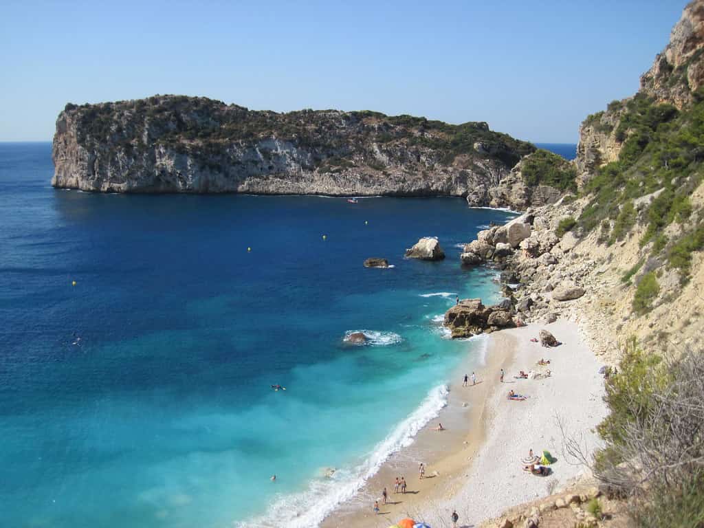 Playas de la Costa Blanca - Playa de Ambolo Playa Ambolo Javea