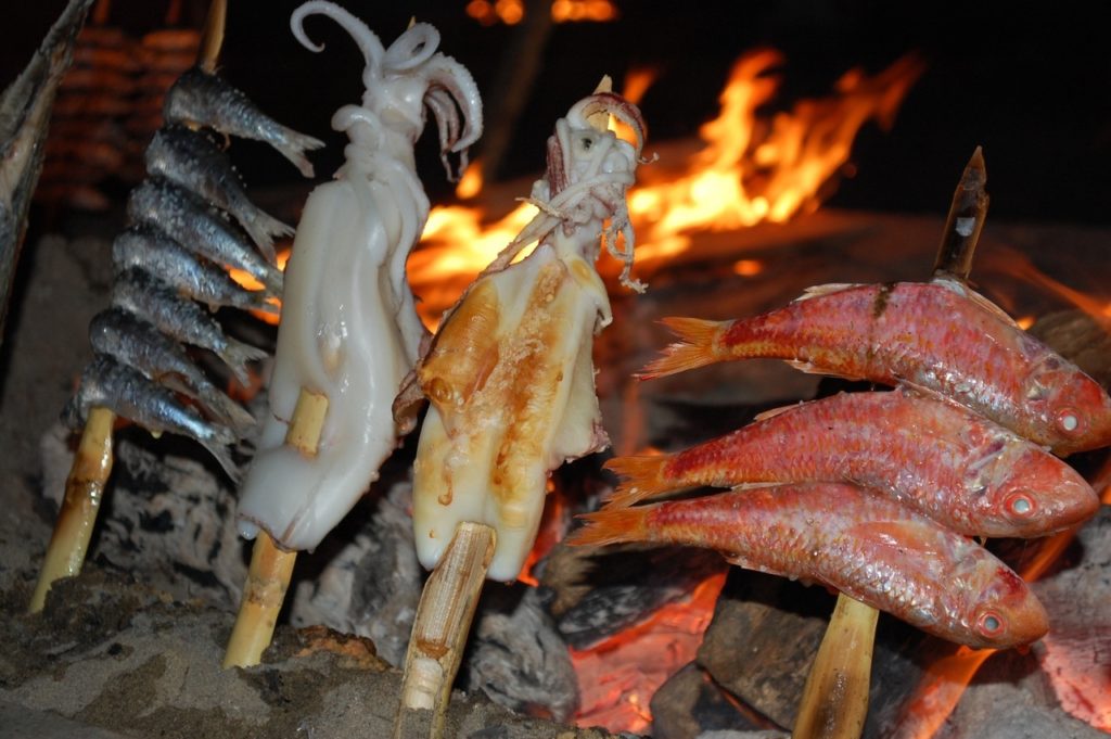 Espetos de Pescado