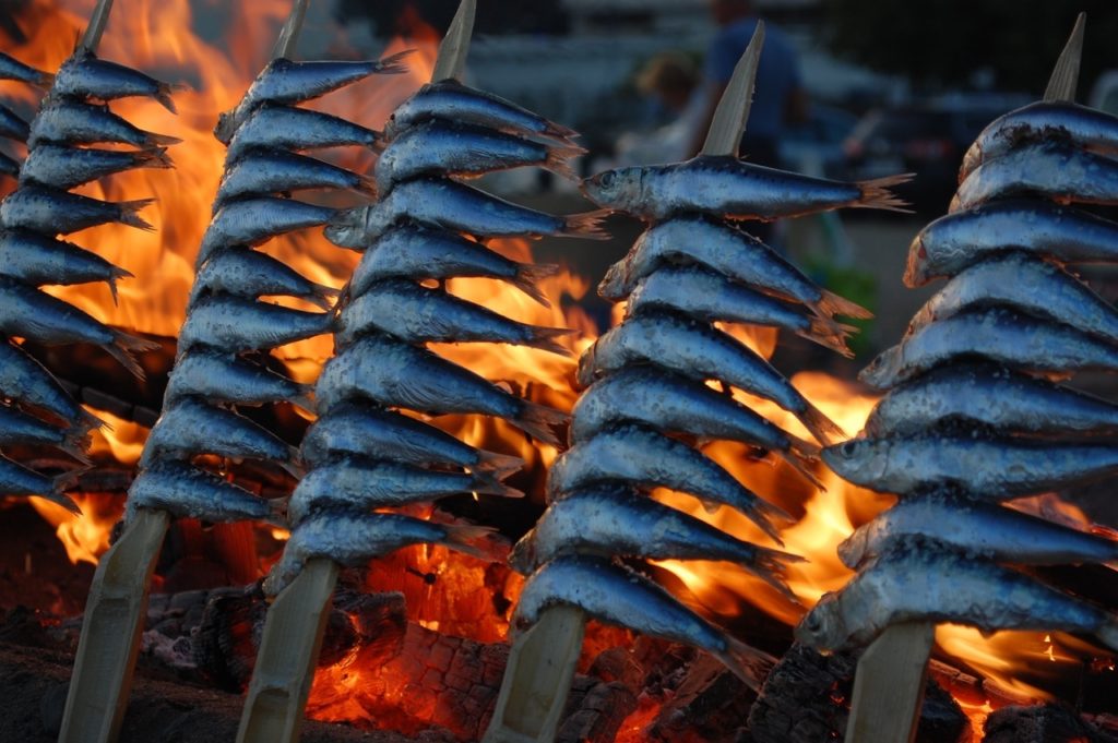 Espetos de Sardina en Málaga