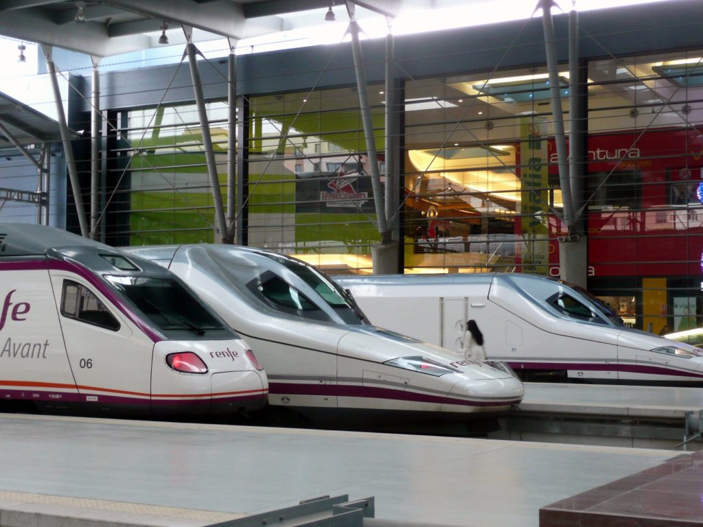 Estacion de AVE en Málaga